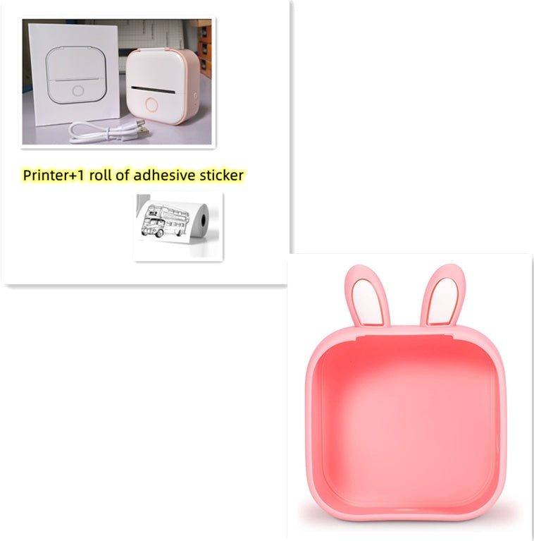 Portable Mini Thermal Label Printer Bluetooth-compatible Mini Label Printer Price Tag