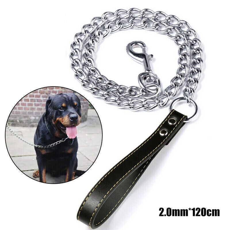 1PCS 1.2m Metal Chain Dog