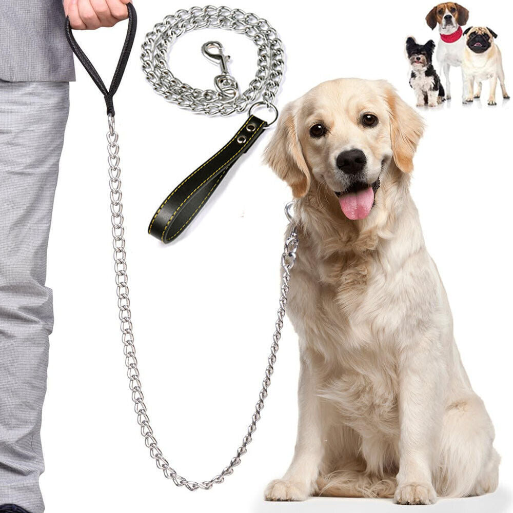 1PCS 1.2m Metal Chain Dog