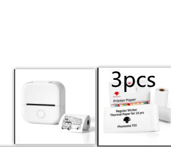 Portable Mini Thermal Label Printer Bluetooth-compatible Mini Label Printer Price Tag