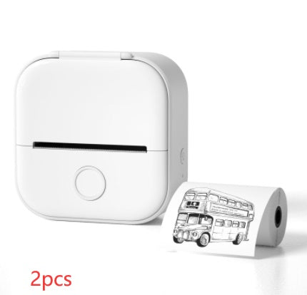 Portable Mini Thermal Label Printer Bluetooth-compatible Mini Label Printer Price Tag