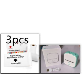 Portable Mini Thermal Label Printer Bluetooth-compatible Mini Label Printer Price Tag