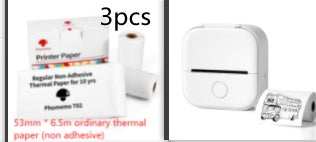 Portable Mini Thermal Label Printer Bluetooth-compatible Mini Label Printer Price Tag