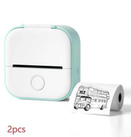 Portable Mini Thermal Label Printer Bluetooth-compatible Mini Label Printer Price Tag