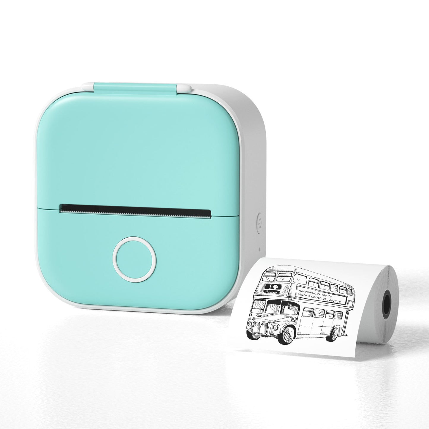 Portable Mini Thermal Label Printer Bluetooth-compatible Mini Label Printer Price Tag