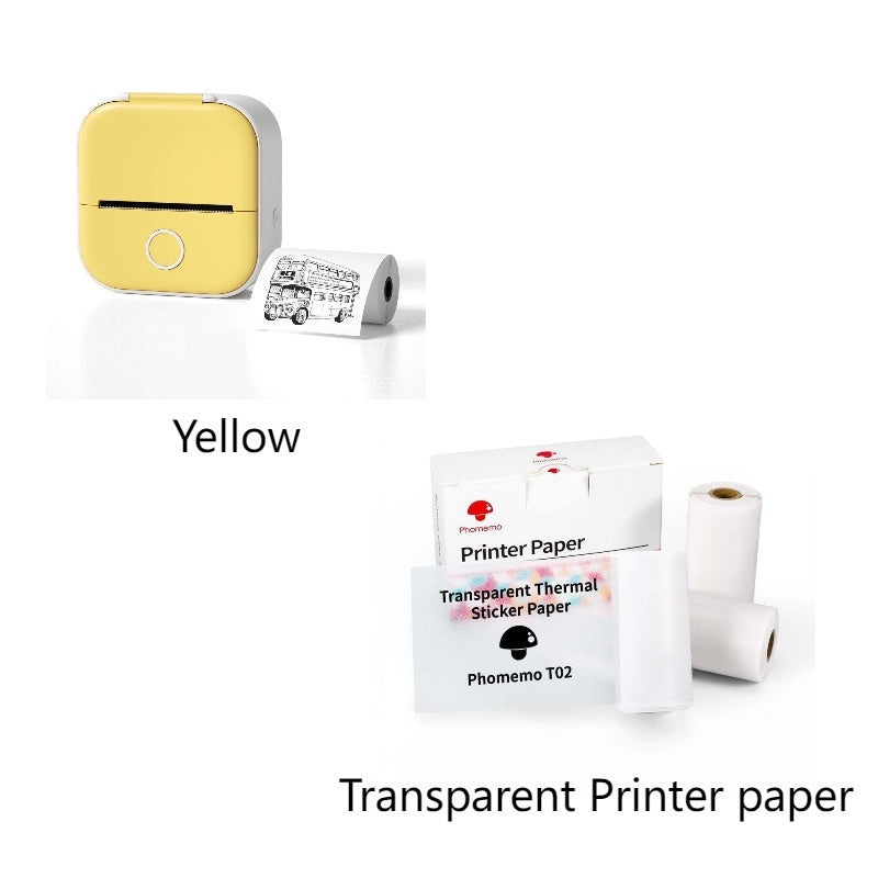 Portable Mini Thermal Label Printer Bluetooth-compatible Mini Label Printer Price Tag