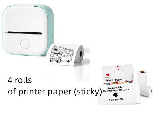 Portable Mini Thermal Label Printer Bluetooth-compatible Mini Label Printer Price Tag