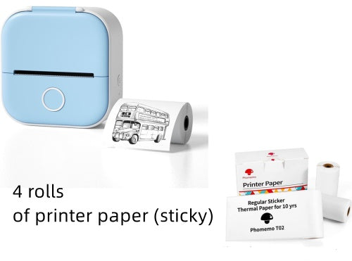 Portable Mini Thermal Label Printer Bluetooth-compatible Mini Label Printer Price Tag