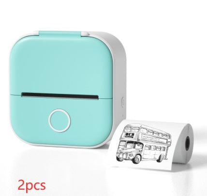 Portable Mini Thermal Label Printer Bluetooth-compatible Mini Label Printer Price Tag