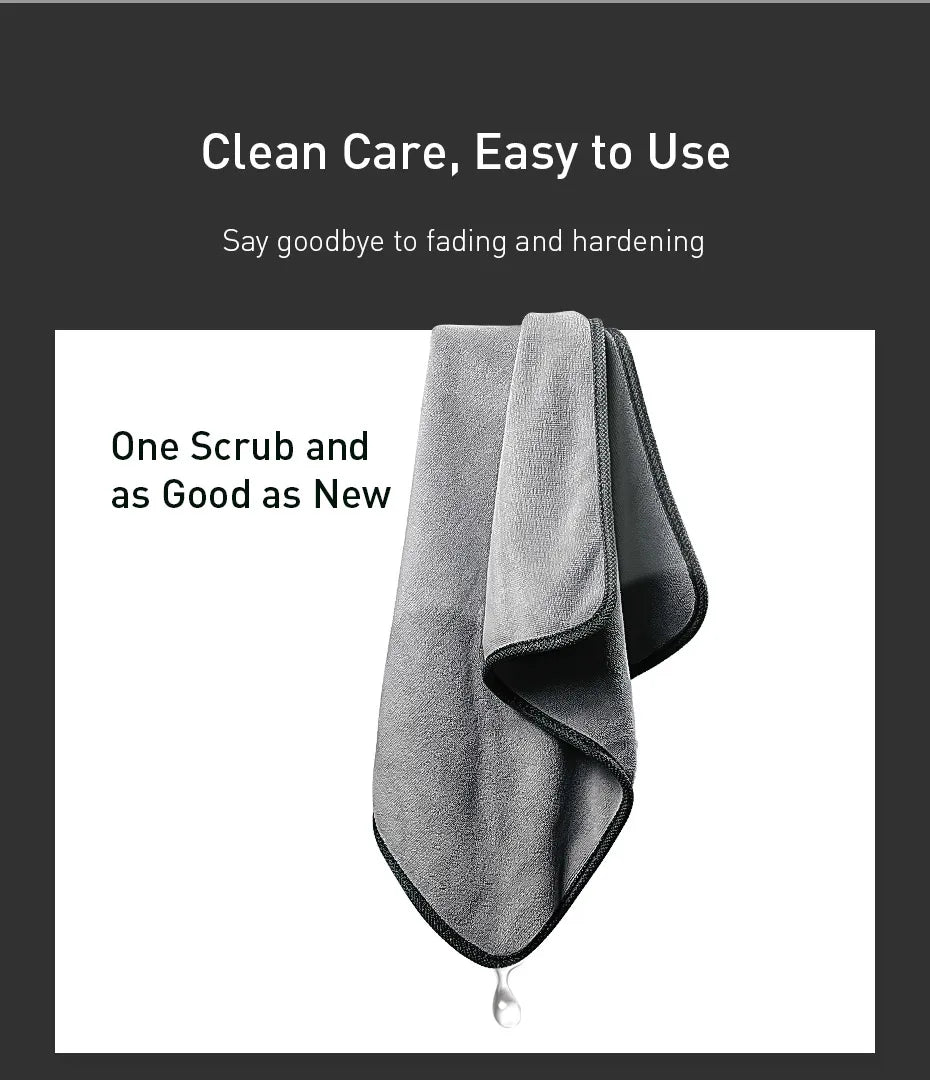 Microfiber car drying towel