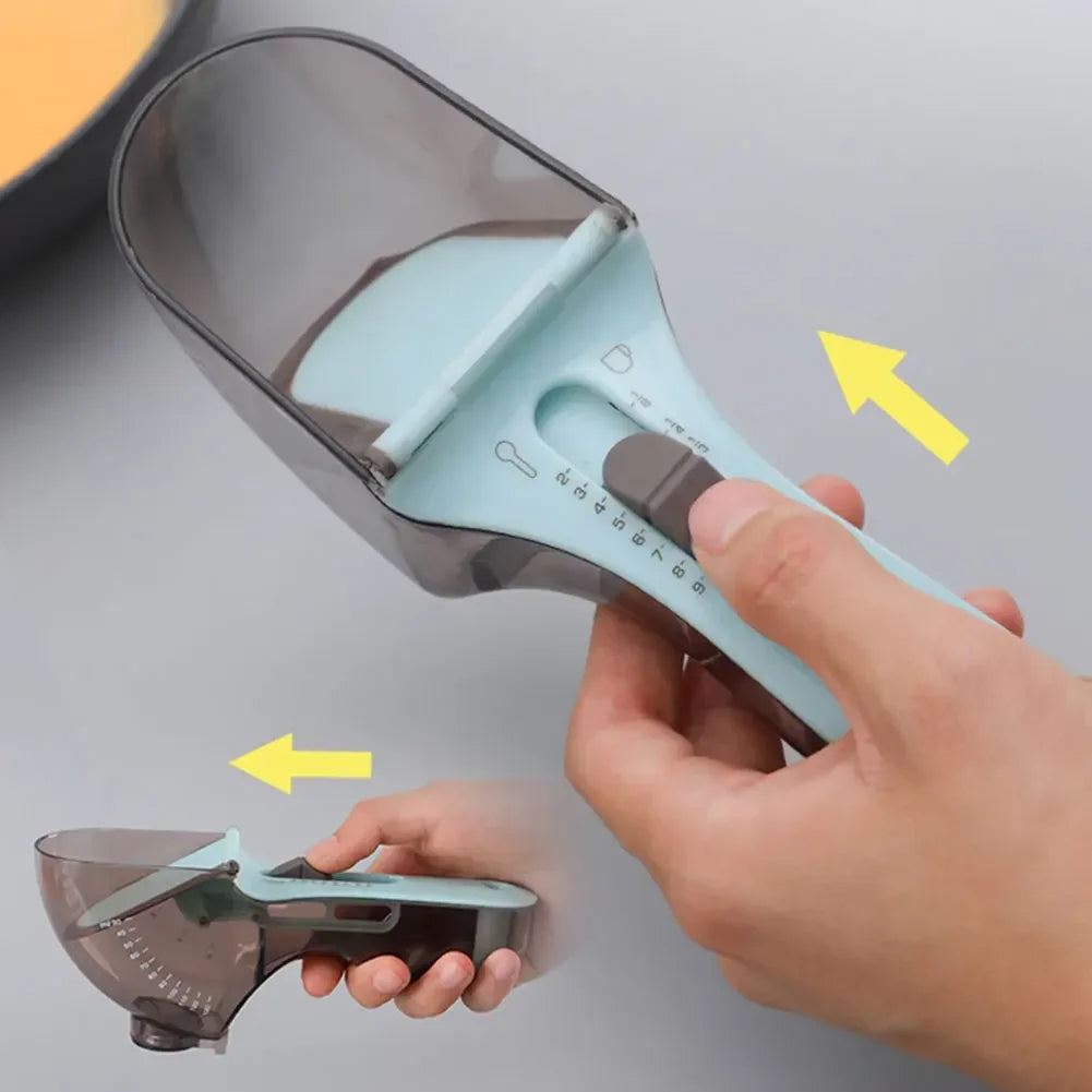 Adjustable Measuring Spoon with Scale