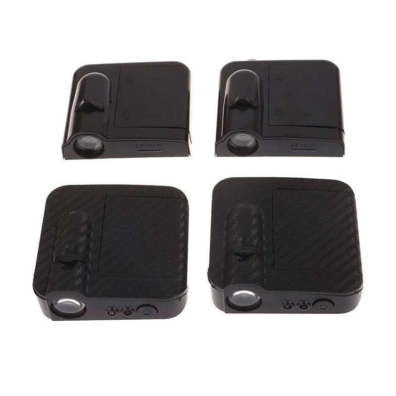 2Pcs LED Car Angel Wings for car door