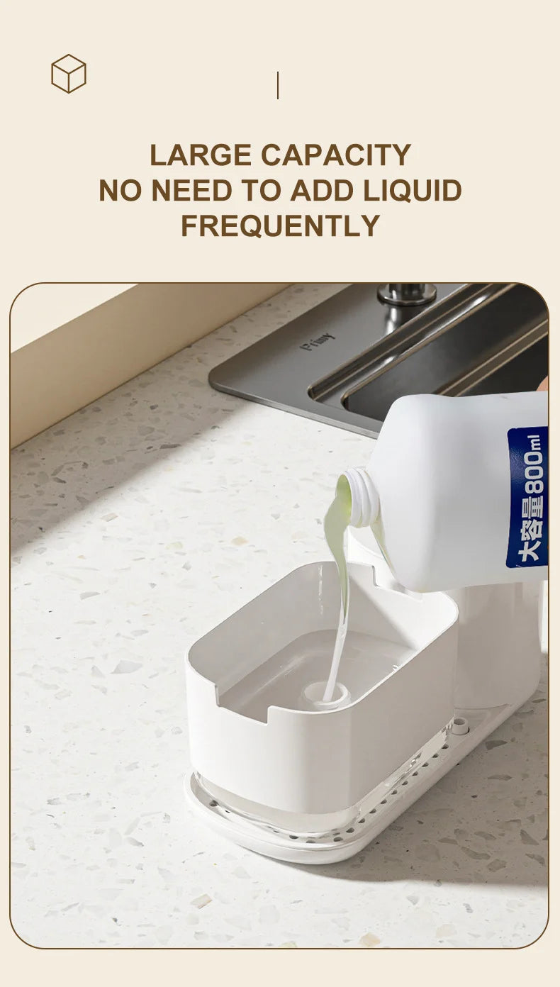 3 in 1 Dual Soap Dispensers