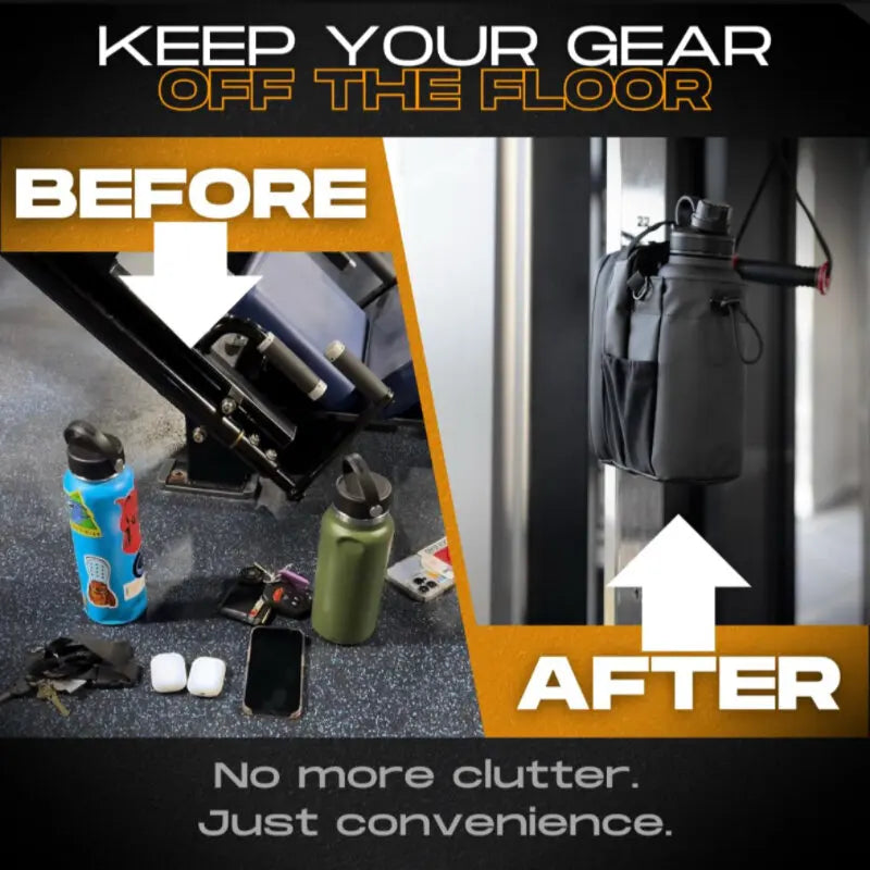 Magnetic Bottle Bag for gym