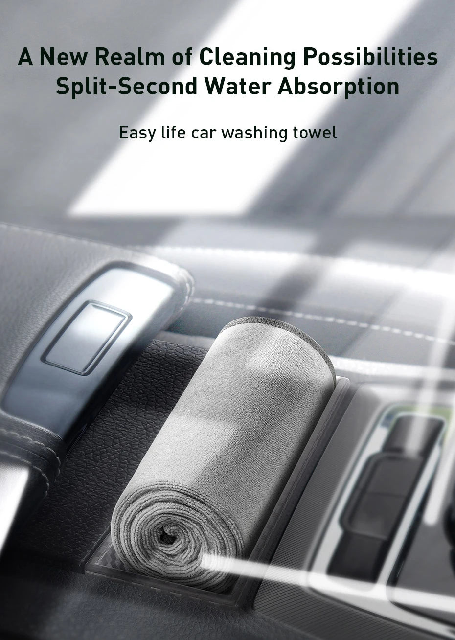 Microfiber car drying towel