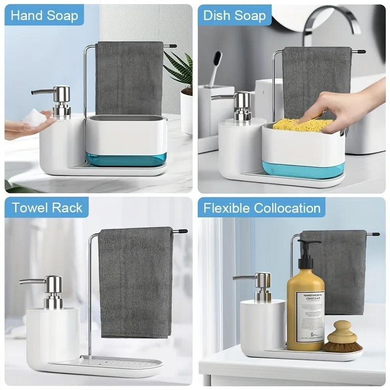 3 in 1 Dual Soap Dispensers