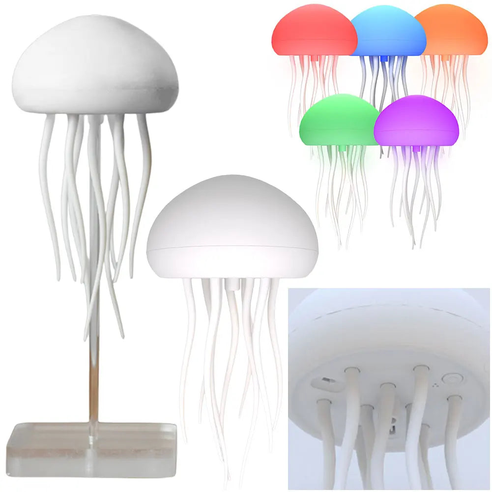 Cartoon Jellyfish Night Light Cute Jellyfish voice control Night Lamp