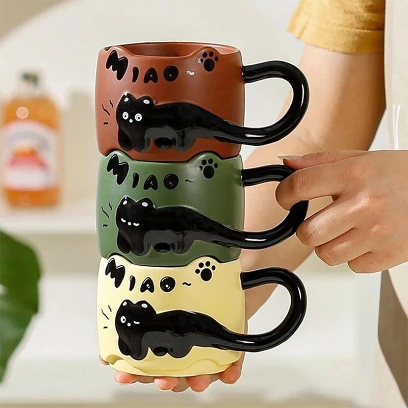 cat cat stacked cup