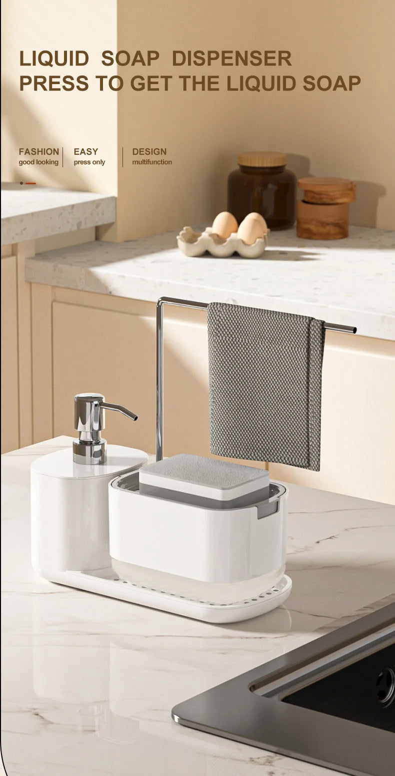 3 in 1 Dual Soap Dispensers