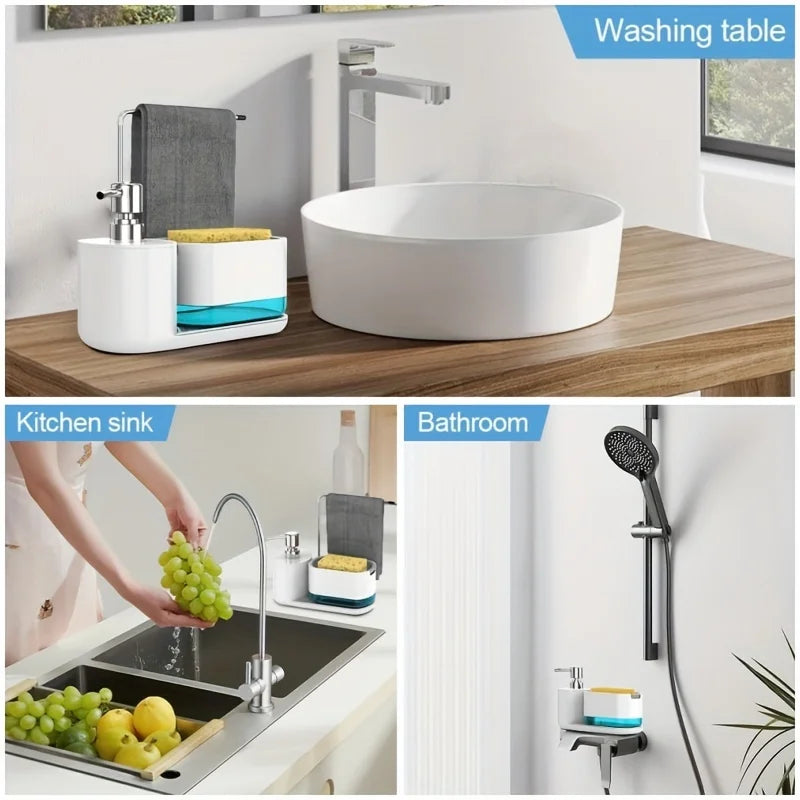3 in 1 Dual Soap Dispensers