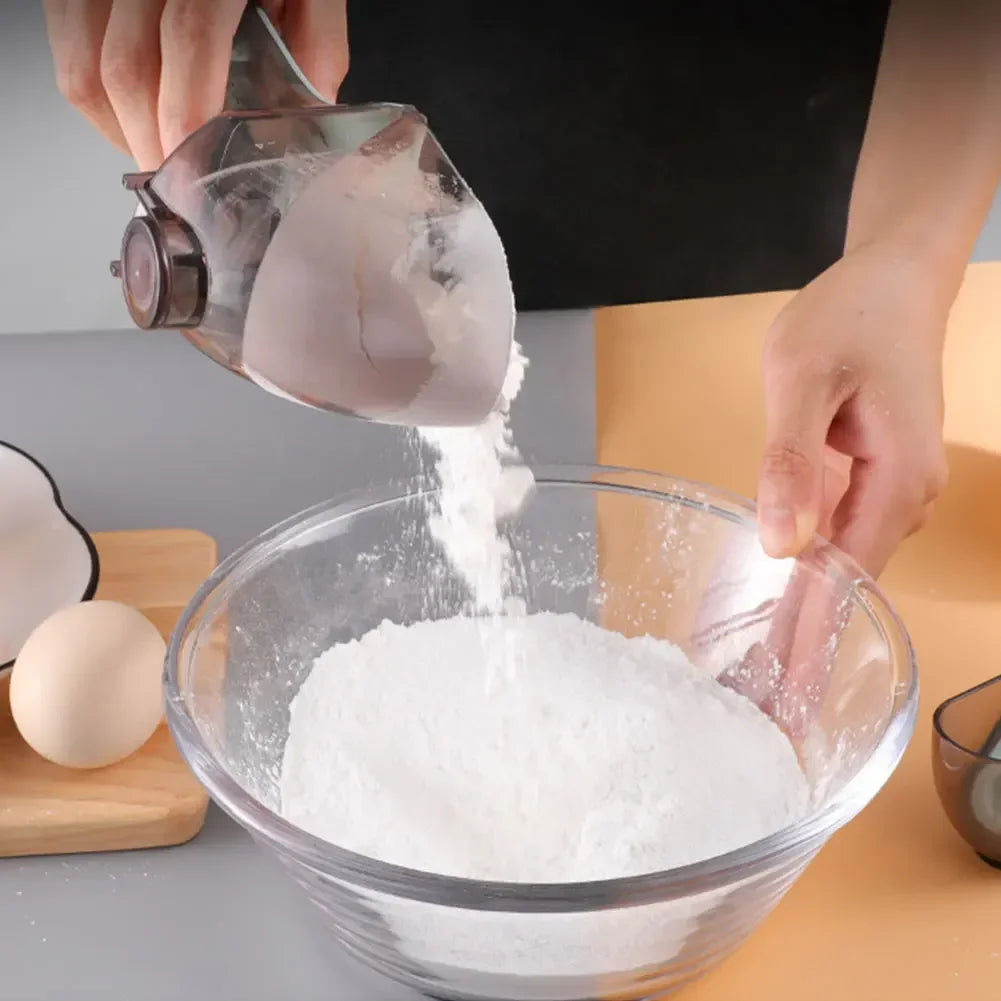 Adjustable Measuring Spoon with Scale