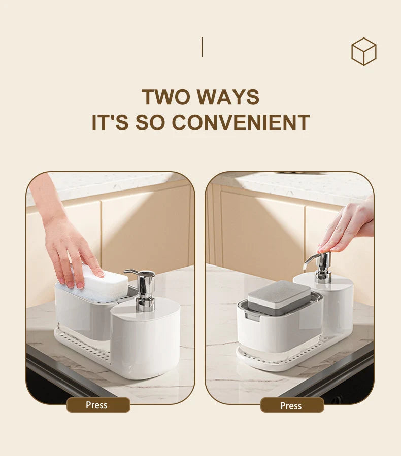 3 in 1 Dual Soap Dispensers