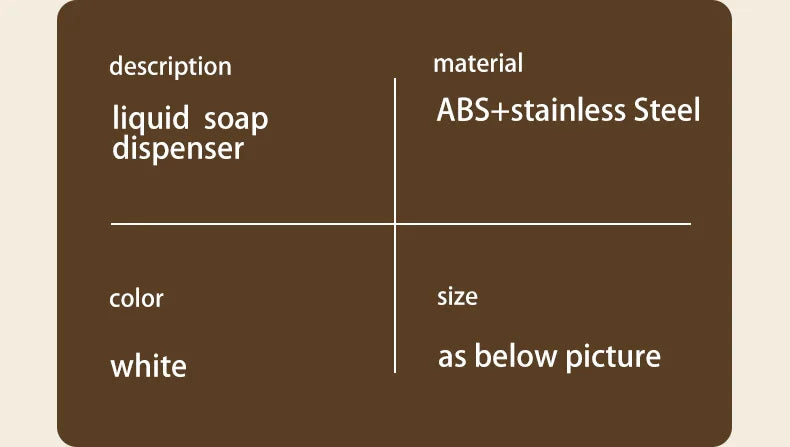 3 in 1 Dual Soap Dispensers