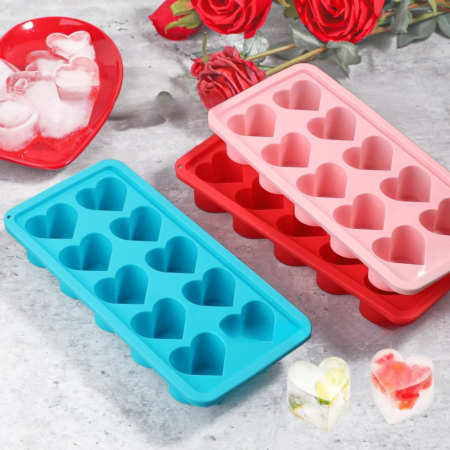 Ice Mold Heart-shaped