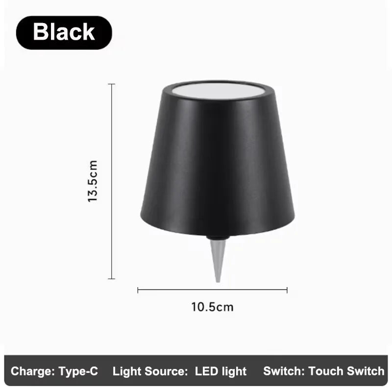 LED bottle table lamp