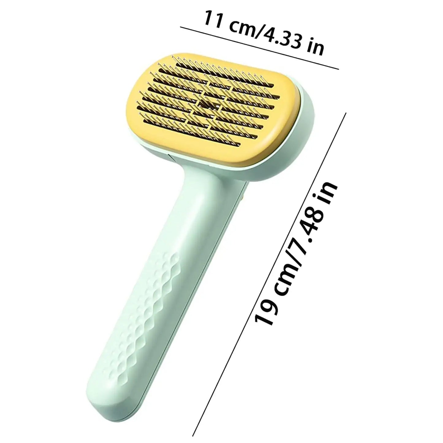 self cleaning pet hair removal comb