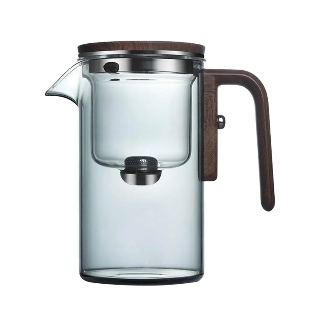 Glass magnetic tea pot