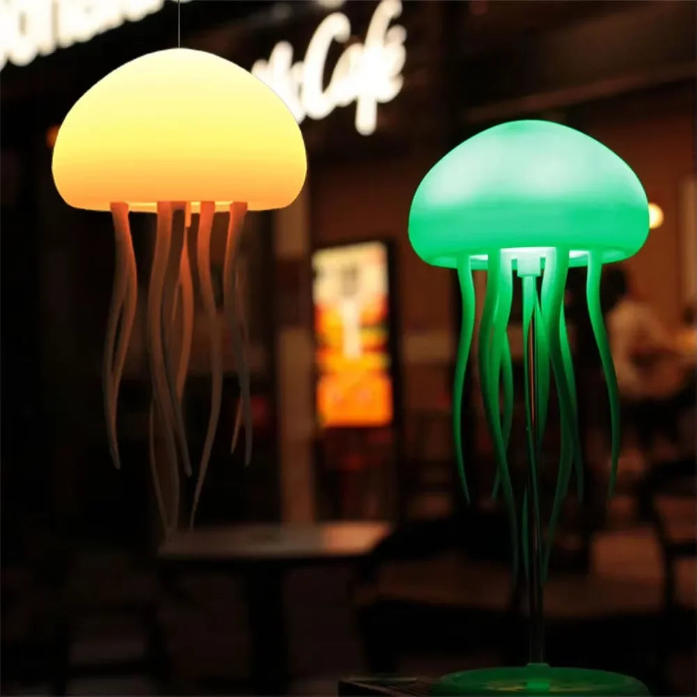 Cartoon Jellyfish Night Light Cute Jellyfish voice control Night Lamp