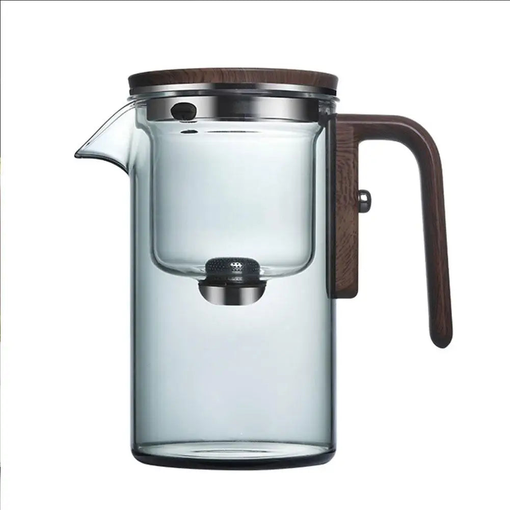 Glass magnetic tea pot