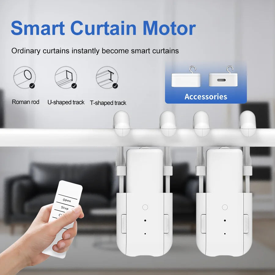 Smart Curtain Opener Electronic 3in1
