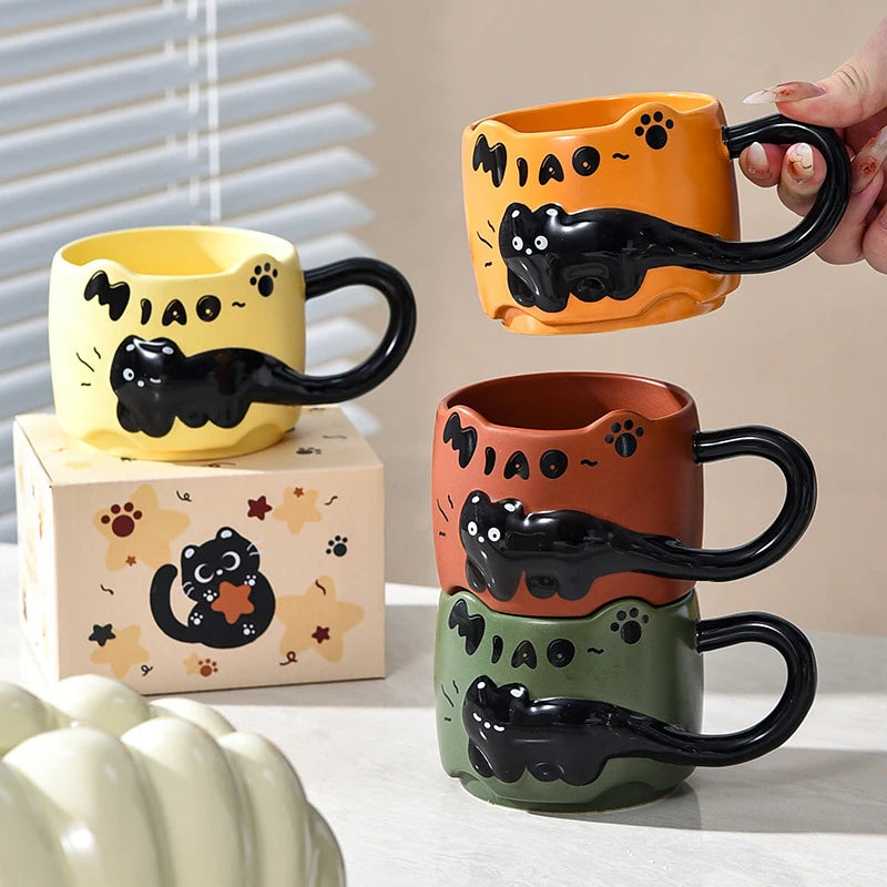 cat cat stacked cup