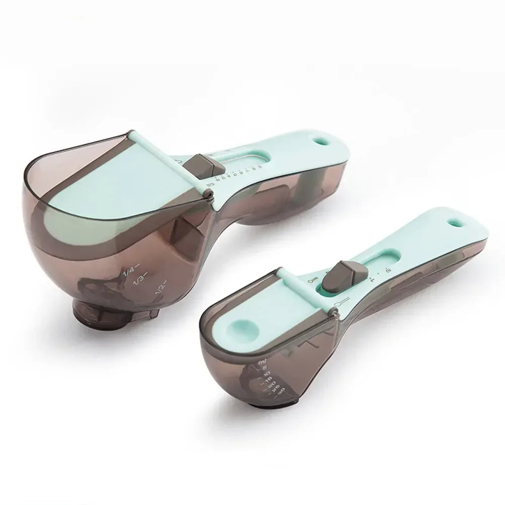 Adjustable Measuring Spoon with Scale