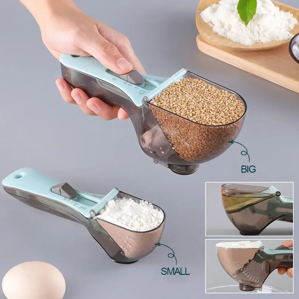 Adjustable Measuring Spoon with Scale