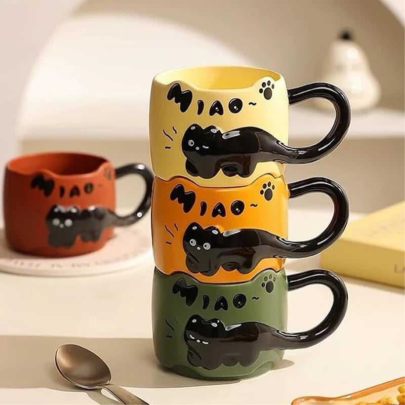 cat cat stacked cup