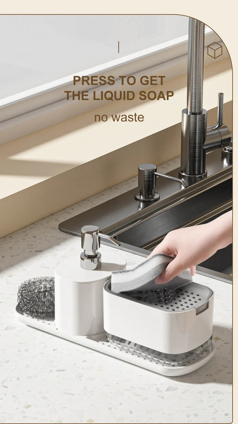 3 in 1 Dual Soap Dispensers