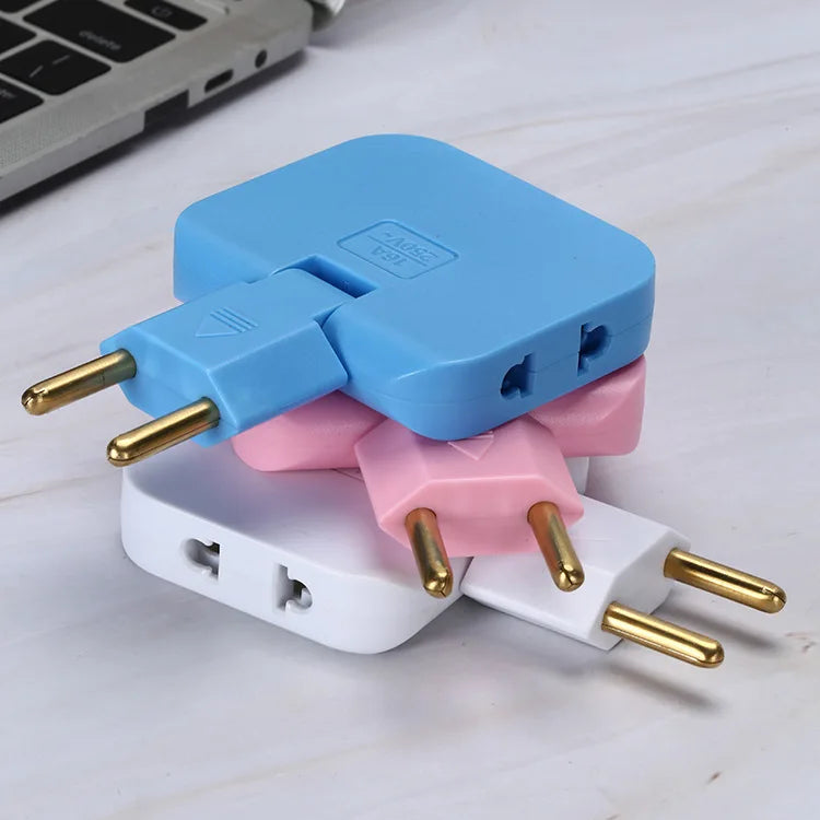 3 in 1 rotatable socket for multi plug extension