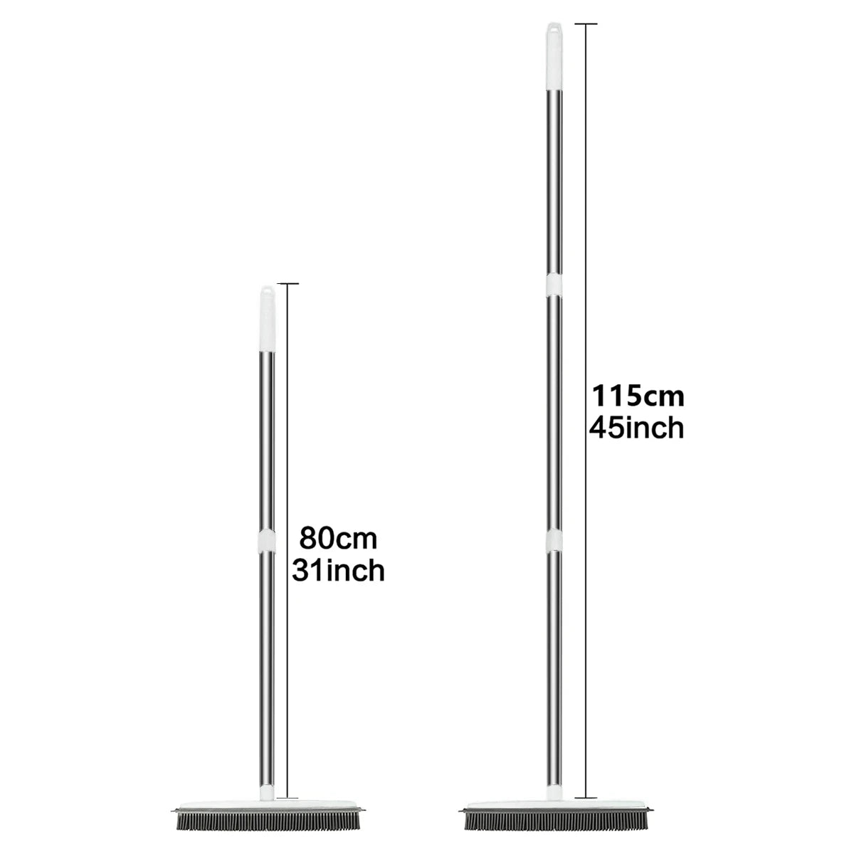 silicon hair removing broom for carpets