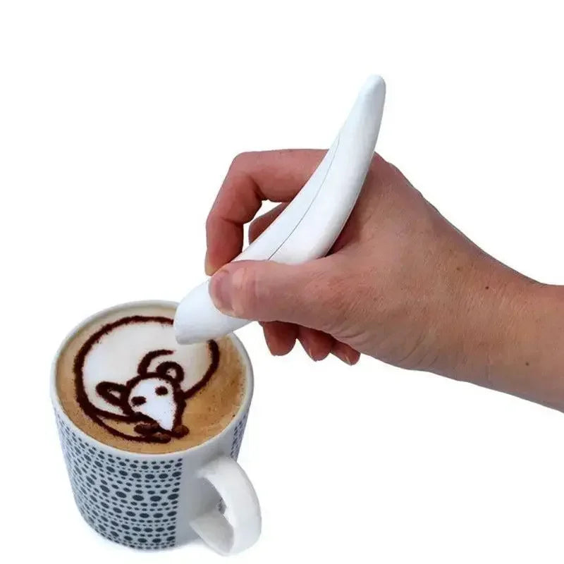 Electrical Coffee Pen To Draw in Coffee