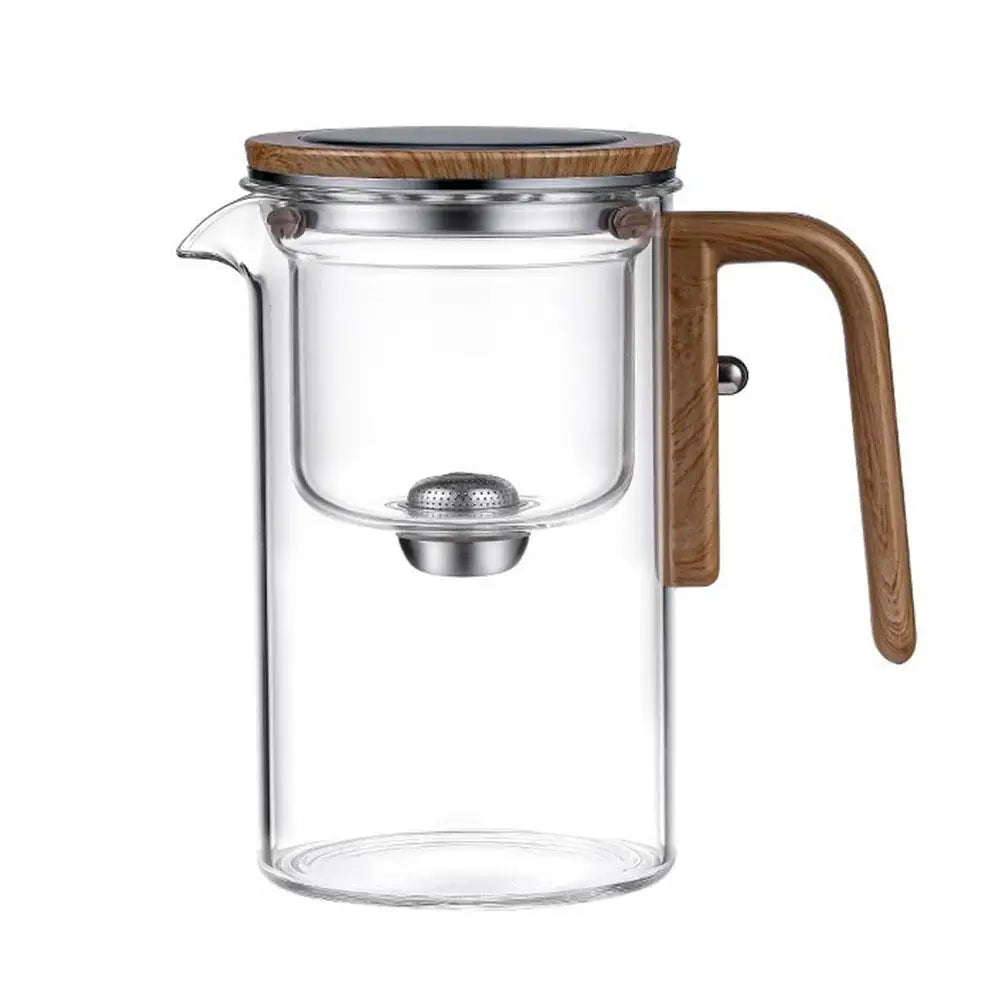 Glass magnetic tea pot