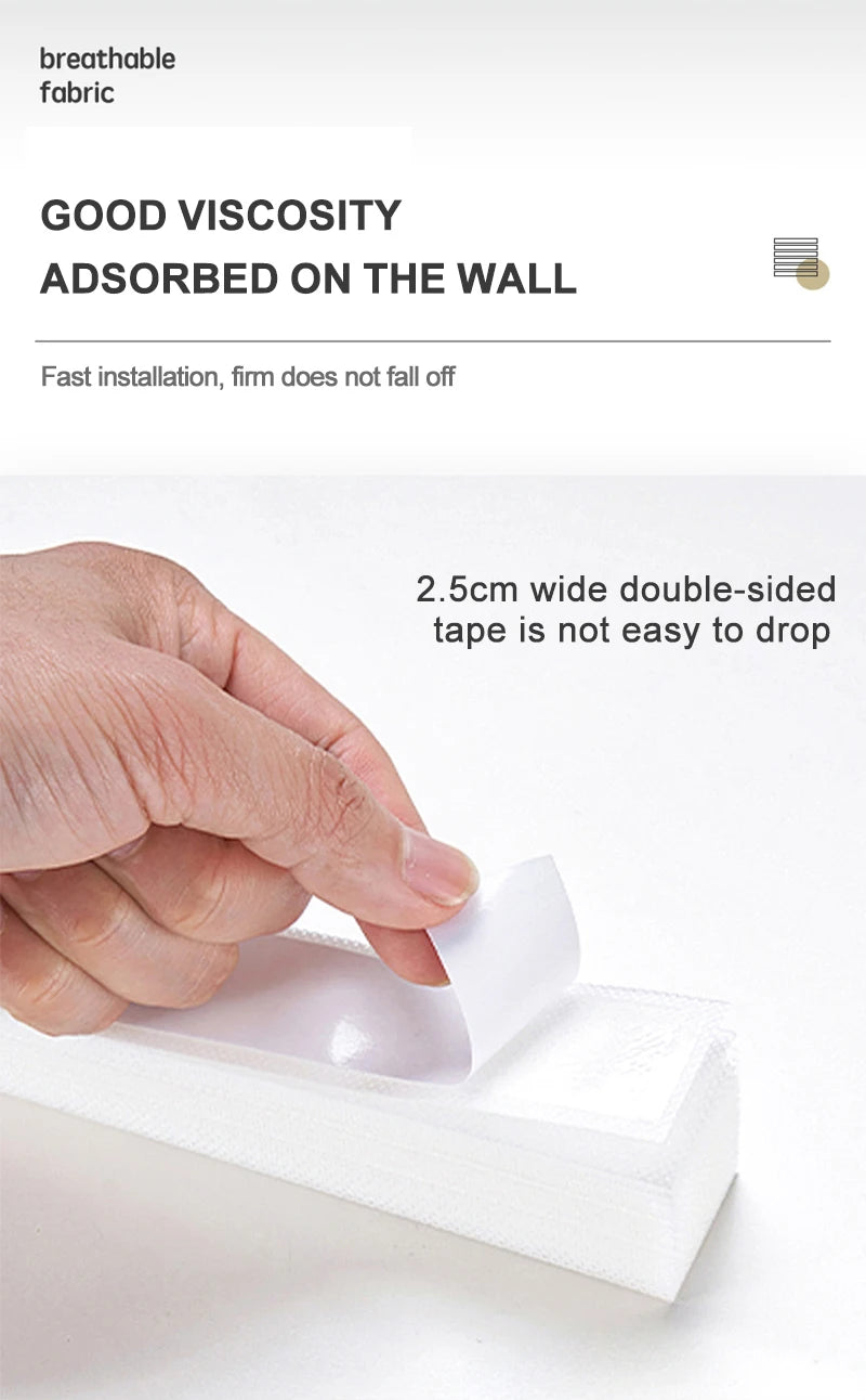 Self-Adhesive Pleated Blackout Curtain