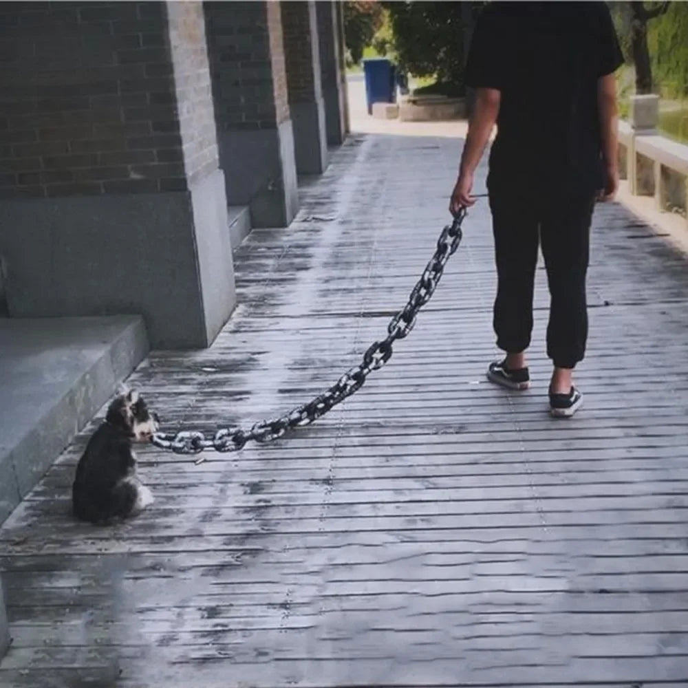 Funny Huge Dog chain Leash