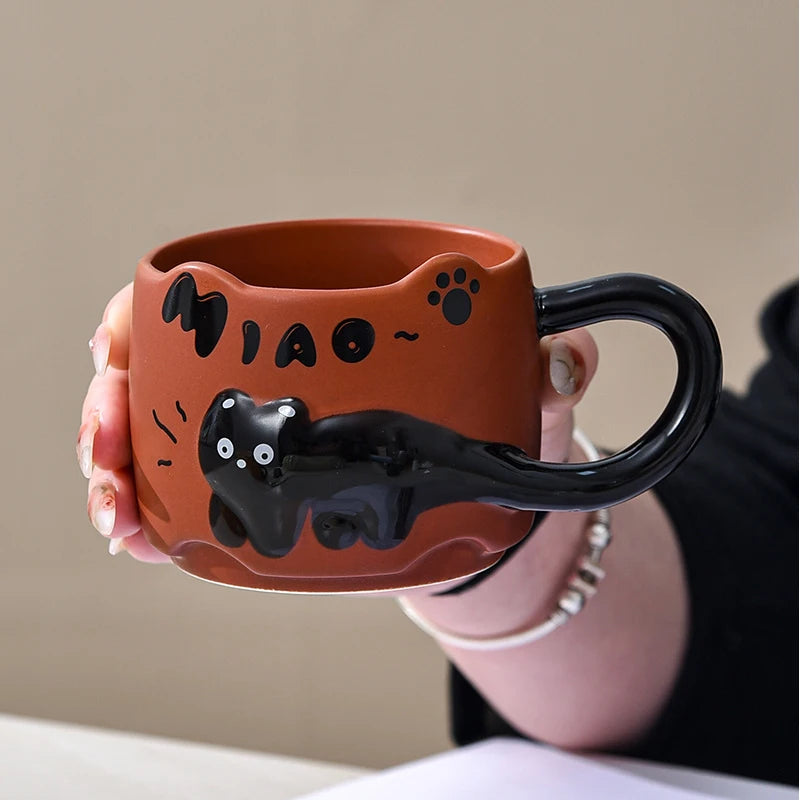 cat cat stacked cup