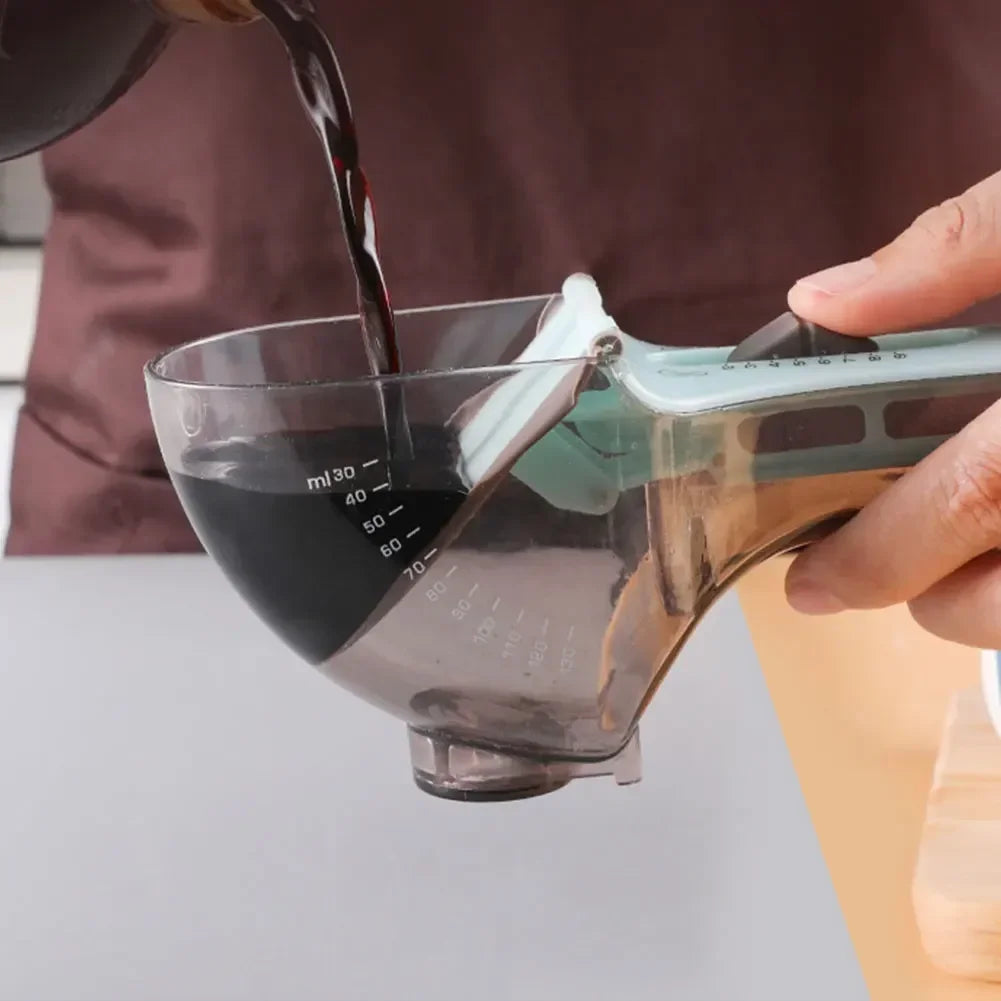 Adjustable Measuring Spoon with Scale