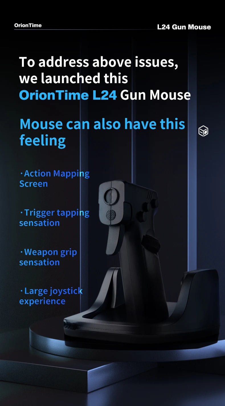 Gun Style Gaming Mouse