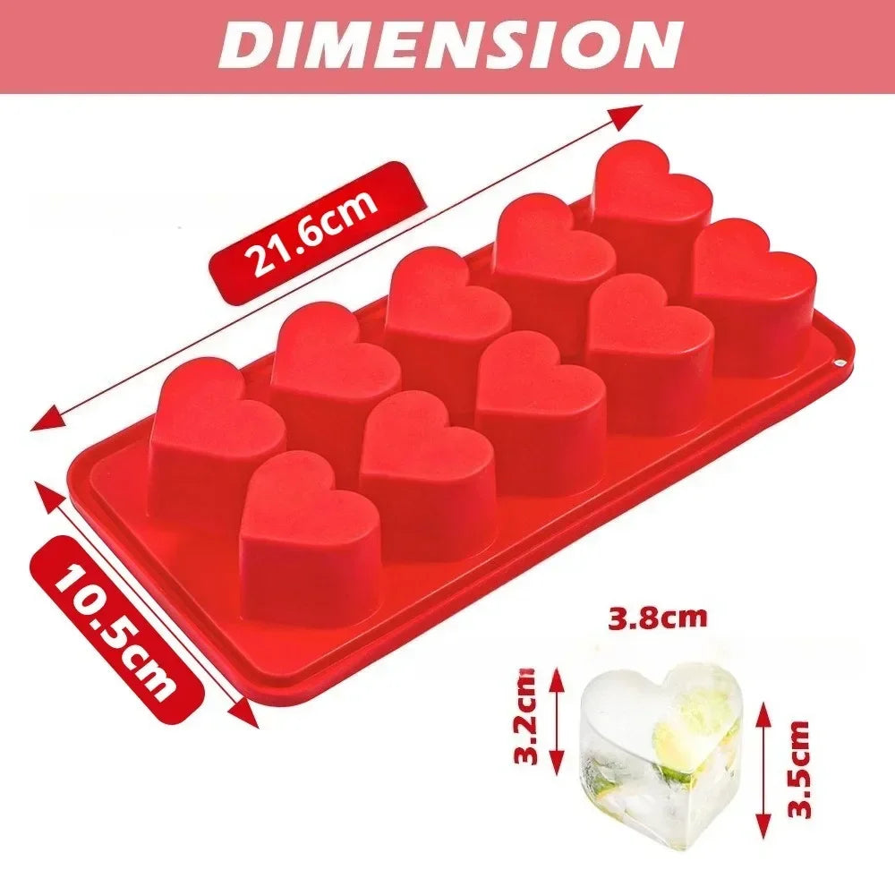 Ice Mold Heart-shaped