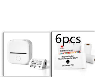 Portable Mini Thermal Label Printer Bluetooth-compatible Mini Label Printer Price Tag